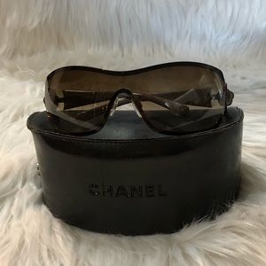Authentic Chanel Camellia Flower Sunglasses